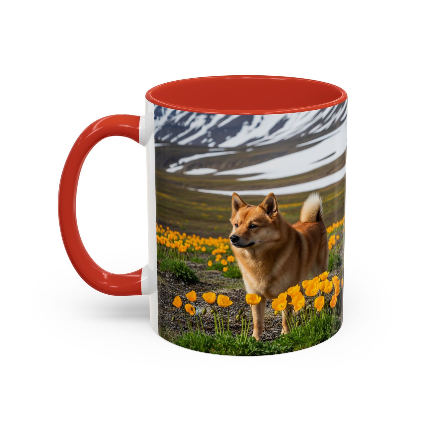 Mug à café avec motif Buhund norvégien - Cadeau idéal pour les amoureux des chiens