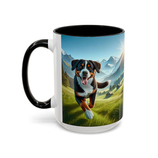 Entlebucher Mountain Dog Accent Coffee Mug - Perfect Gift for Dog Lovers