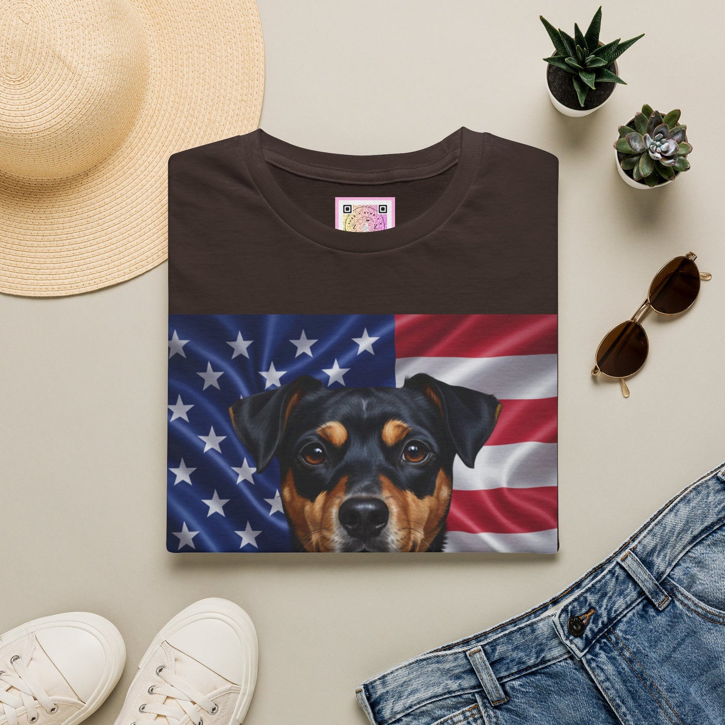 American Flag Championship T‑Shirt