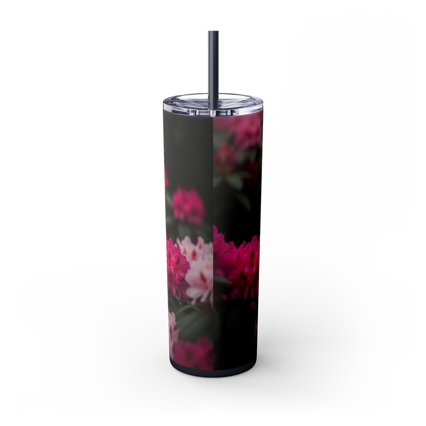 Skinny Tumbler with Straw – 20 oz Stainless Steel Cup