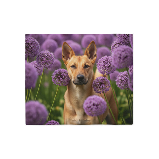 Canaan Dog Sweatshirt Blanket