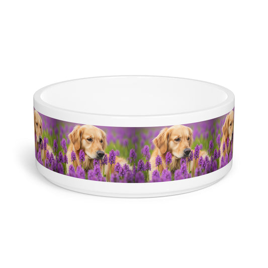 Golden Retriever Pet Bowl
