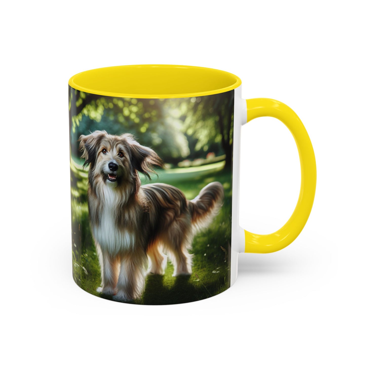 Taza de café con detalles de pastor de los Pirineos: el regalo perfecto para los amantes de los perros