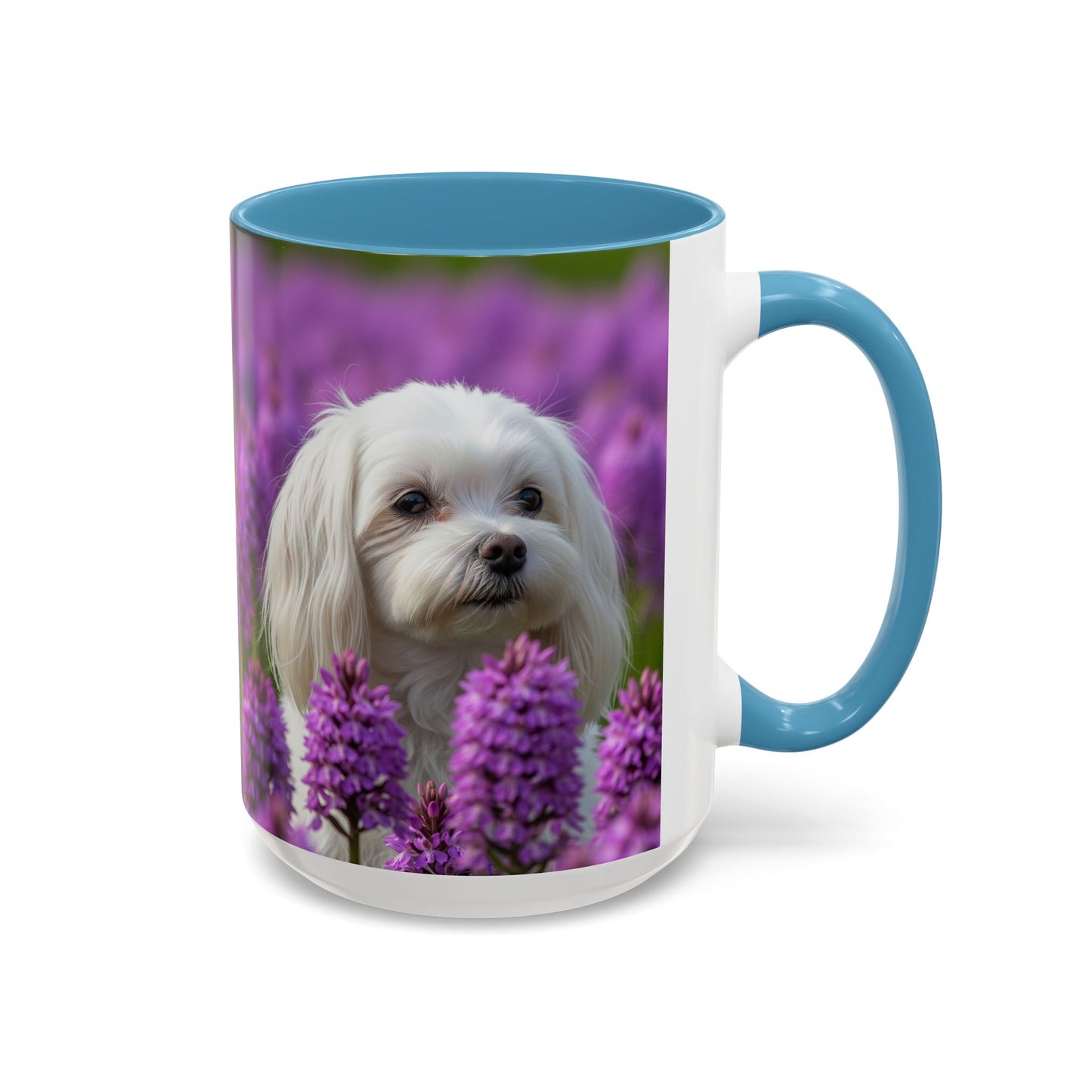 Mug à café à motif maltais - Cadeau idéal pour les amoureux des chiens