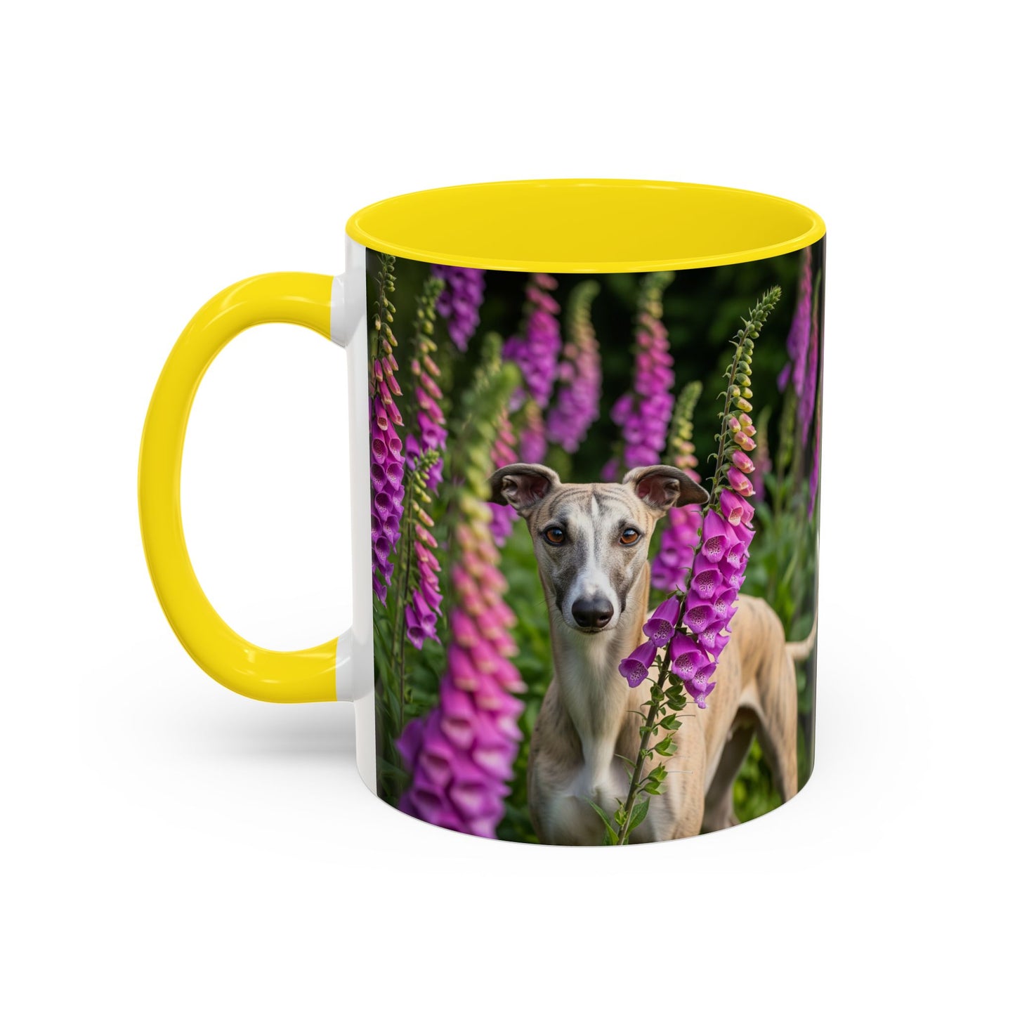 Whippet Accent Coffee Mug - Perfect Gift for Dog Lovers