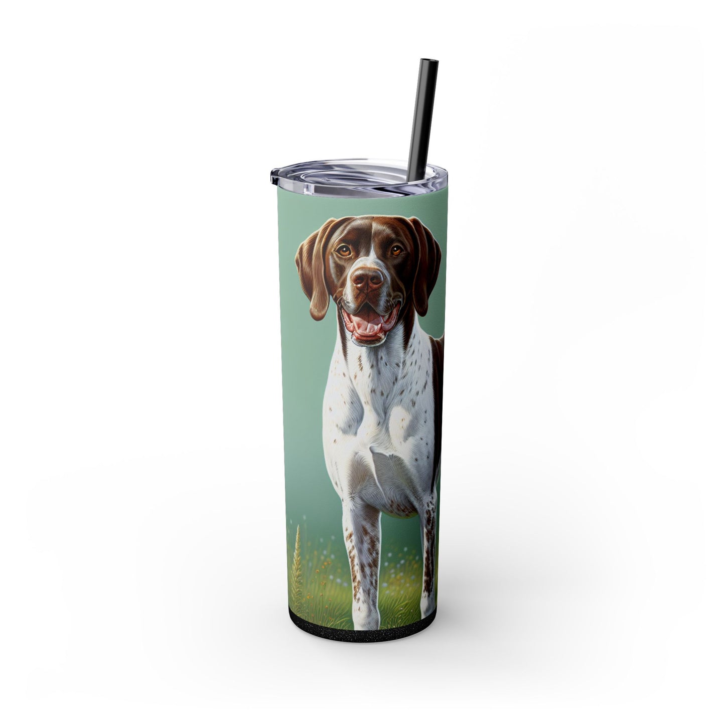Pointer Skinny Tumbler with Straw, 20oz