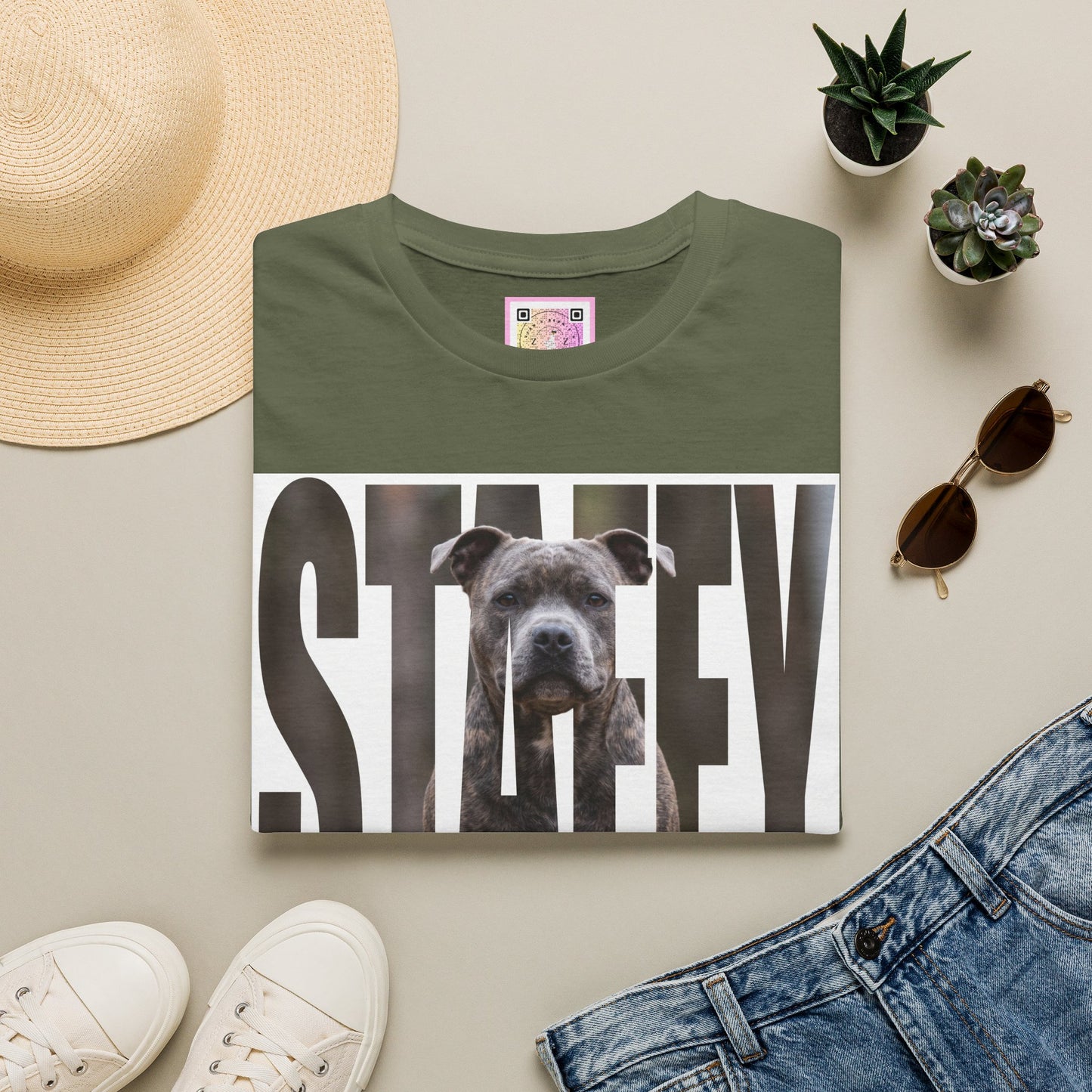 Staffordshire Bull Terrier (Staffy) Tee Shirt