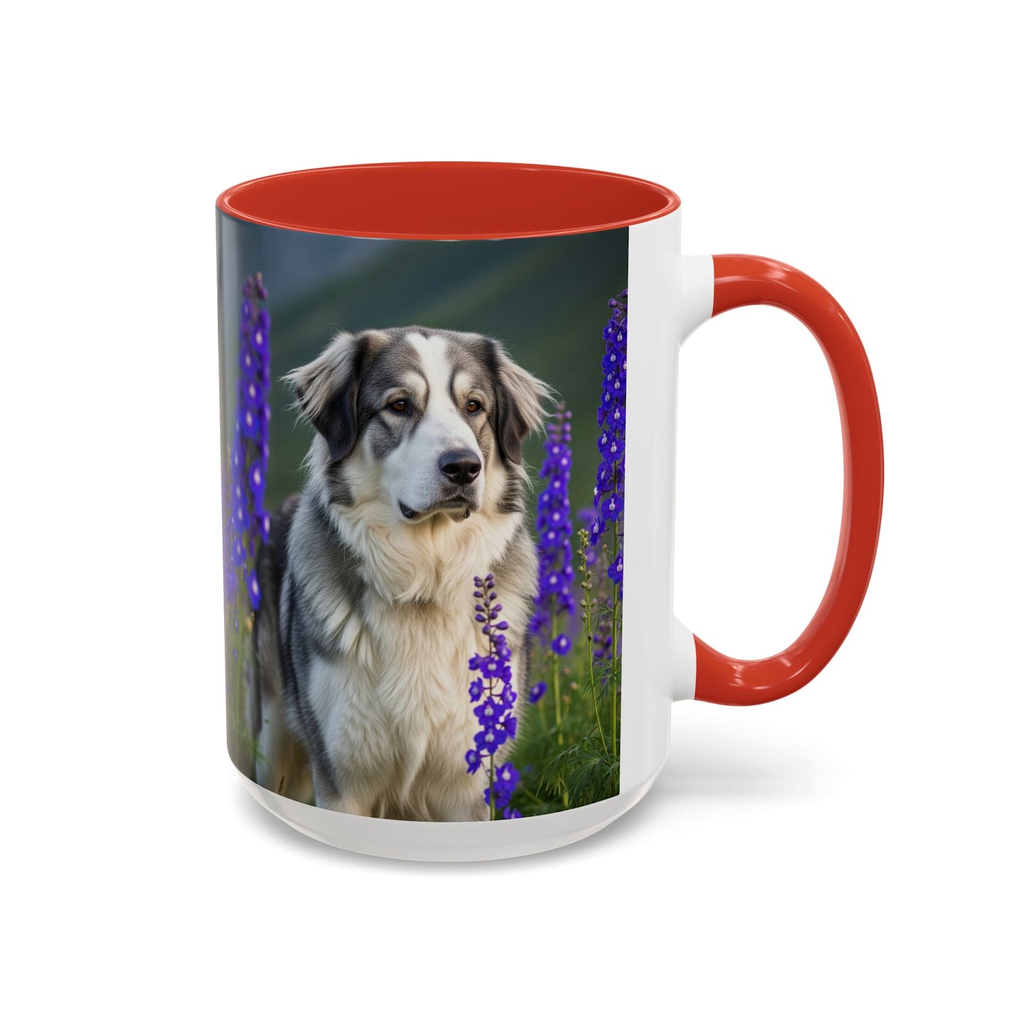 Tatra Shepherd Dog Accent Coffee Mug - Perfect Gift for Dog Lovers