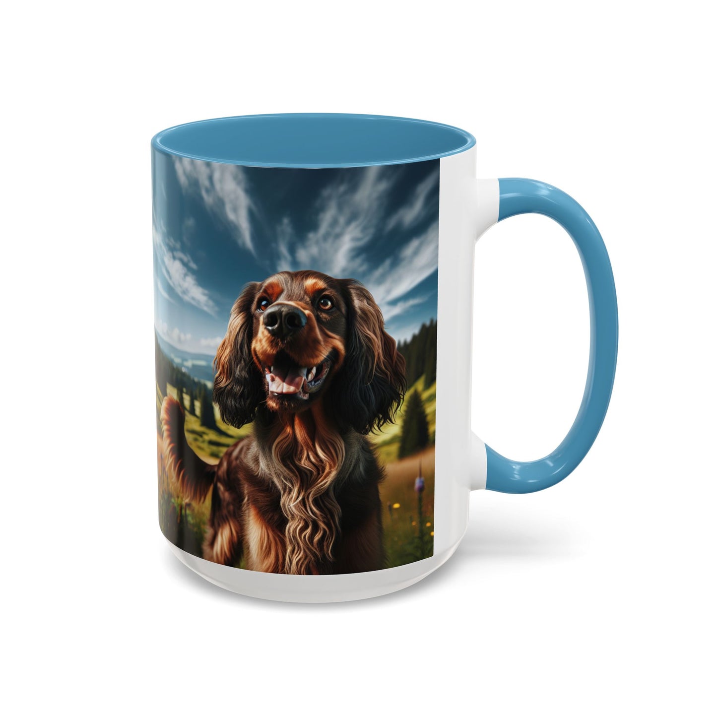 Deutscher Wachtelhund Accent Coffee Mug - Perfect Gift for Dog Lovers