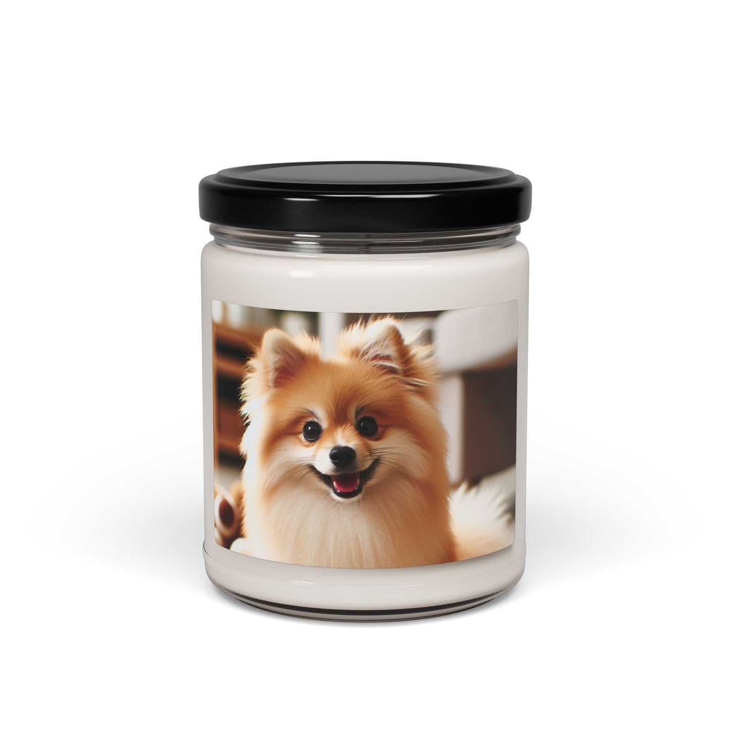 German Spitz- Scented Soy Candle, 9oz