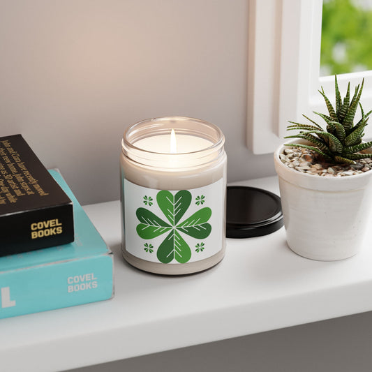 Four Leaf Clover- Scented Soy Candle, 9oz