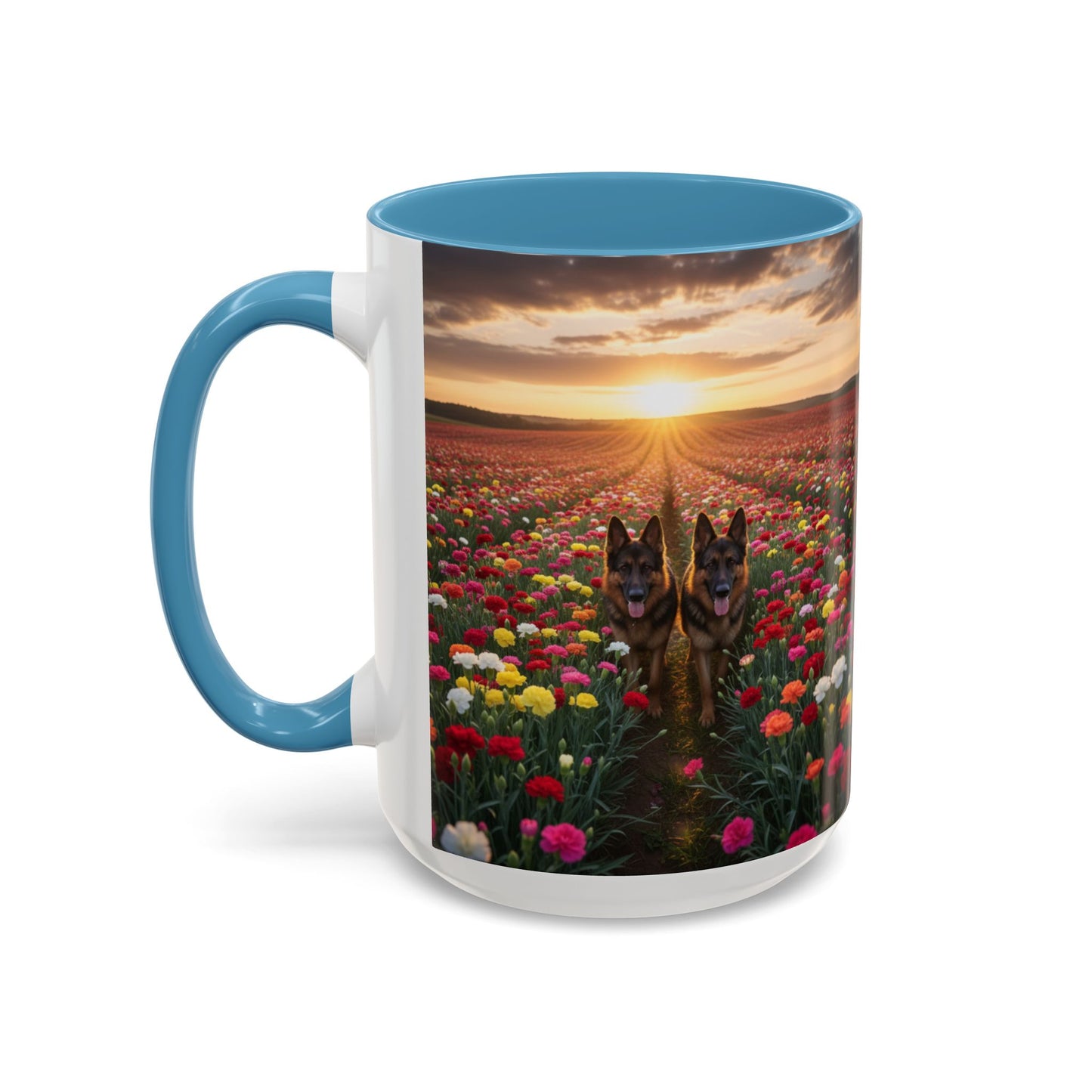 Taza de café con detalles de pastor alemán: el regalo perfecto para los amantes de los perros