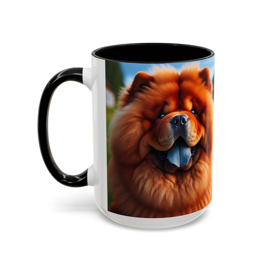 Chow Chow Accent Coffee Mug - Perfect Gift for Dog Lovers