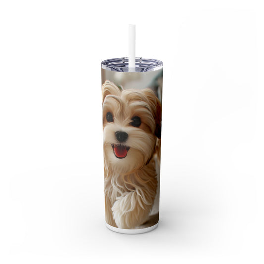 Morkie Tumbler with Straw, 20oz