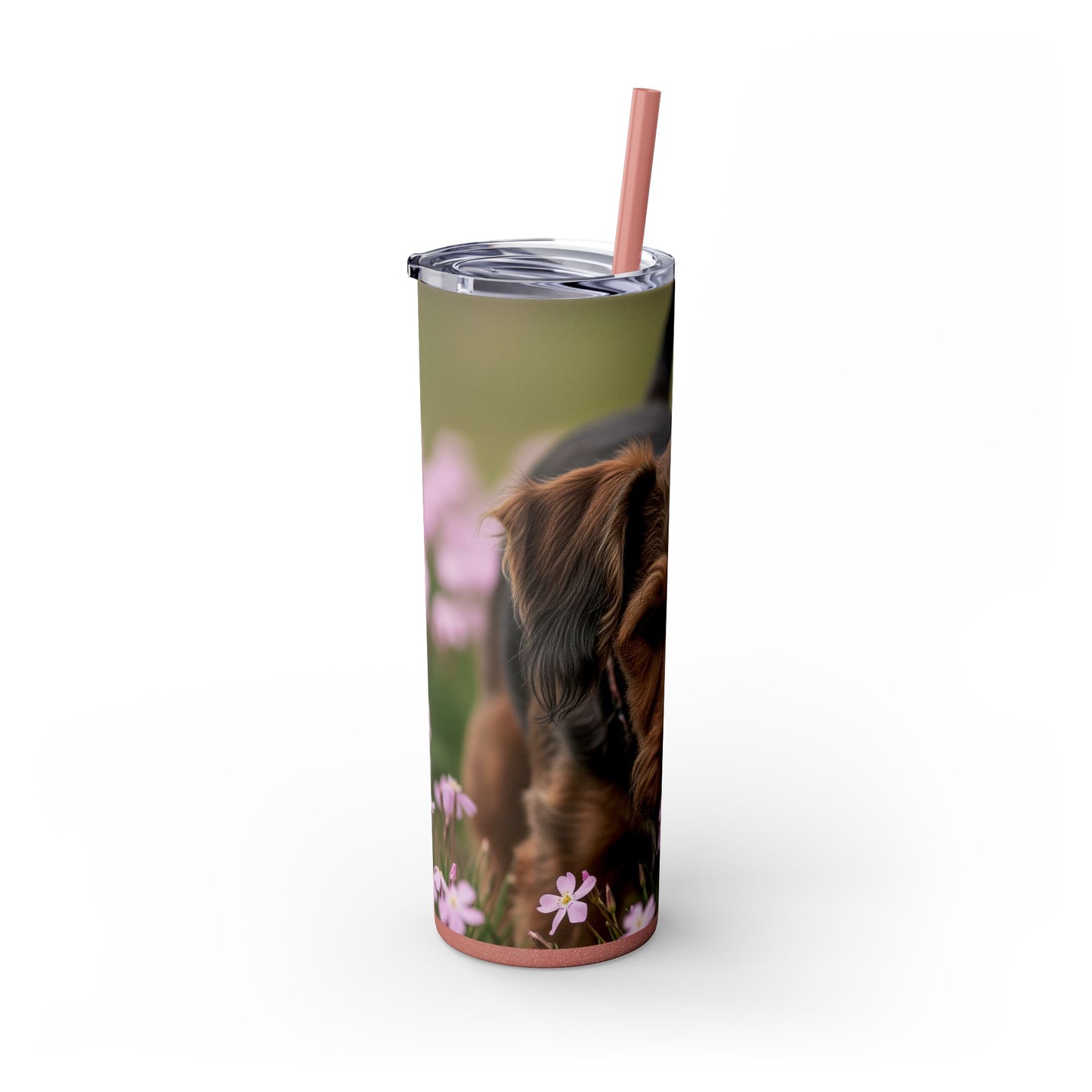 Gobelet isotherme Cesky Terrier avec paille, 590 ml