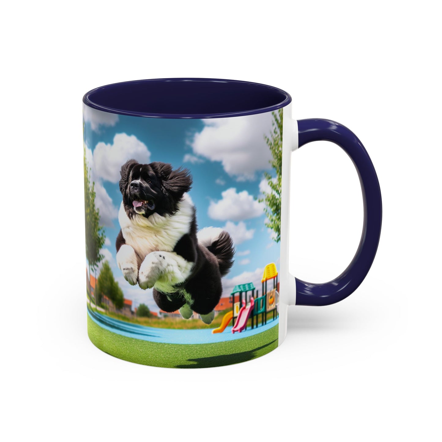 Taza de café con acento Landseer: el regalo perfecto para los amantes de los perros