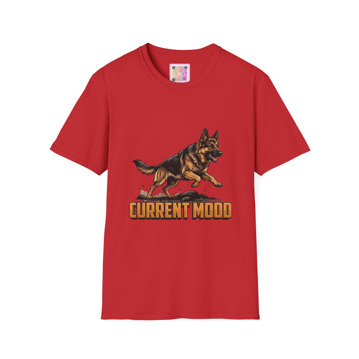 German Shepherd Current Mood Tee Shirt