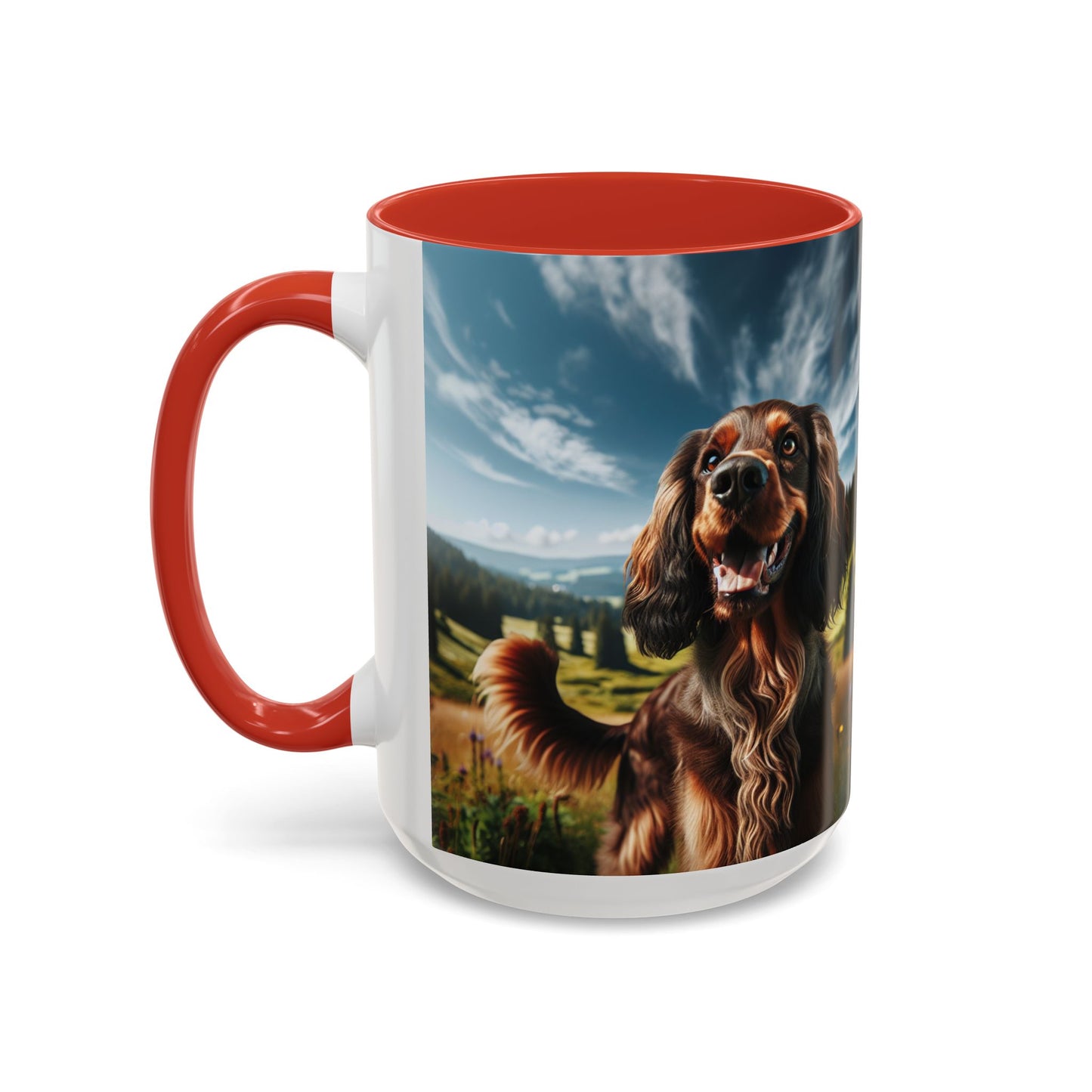 Deutscher Wachtelhund Accent Coffee Mug - Perfect Gift for Dog Lovers