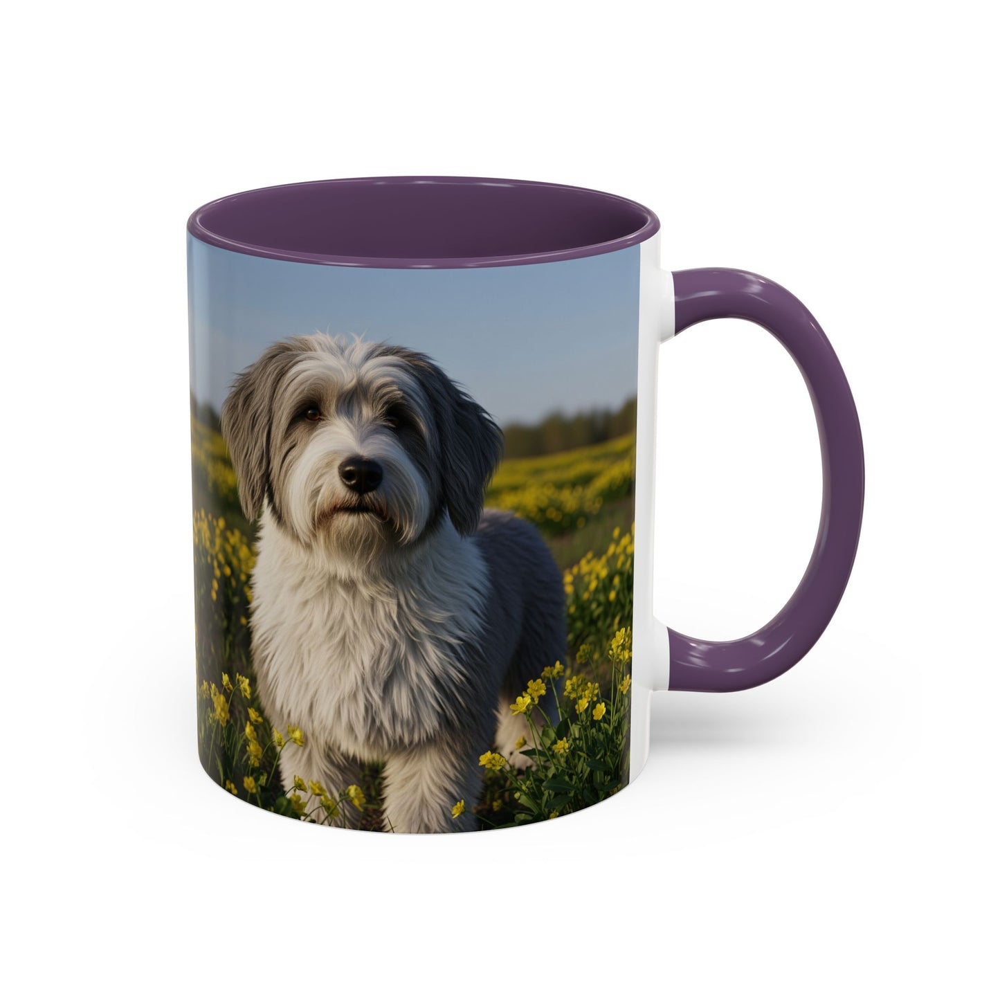 Taza de café con diseño de perro pastor polaco de las tierras bajas: el regalo perfecto para los amantes de los perros.
