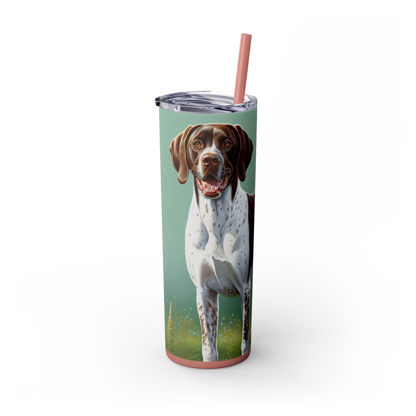 Pointer Skinny Tumbler with Straw, 20oz