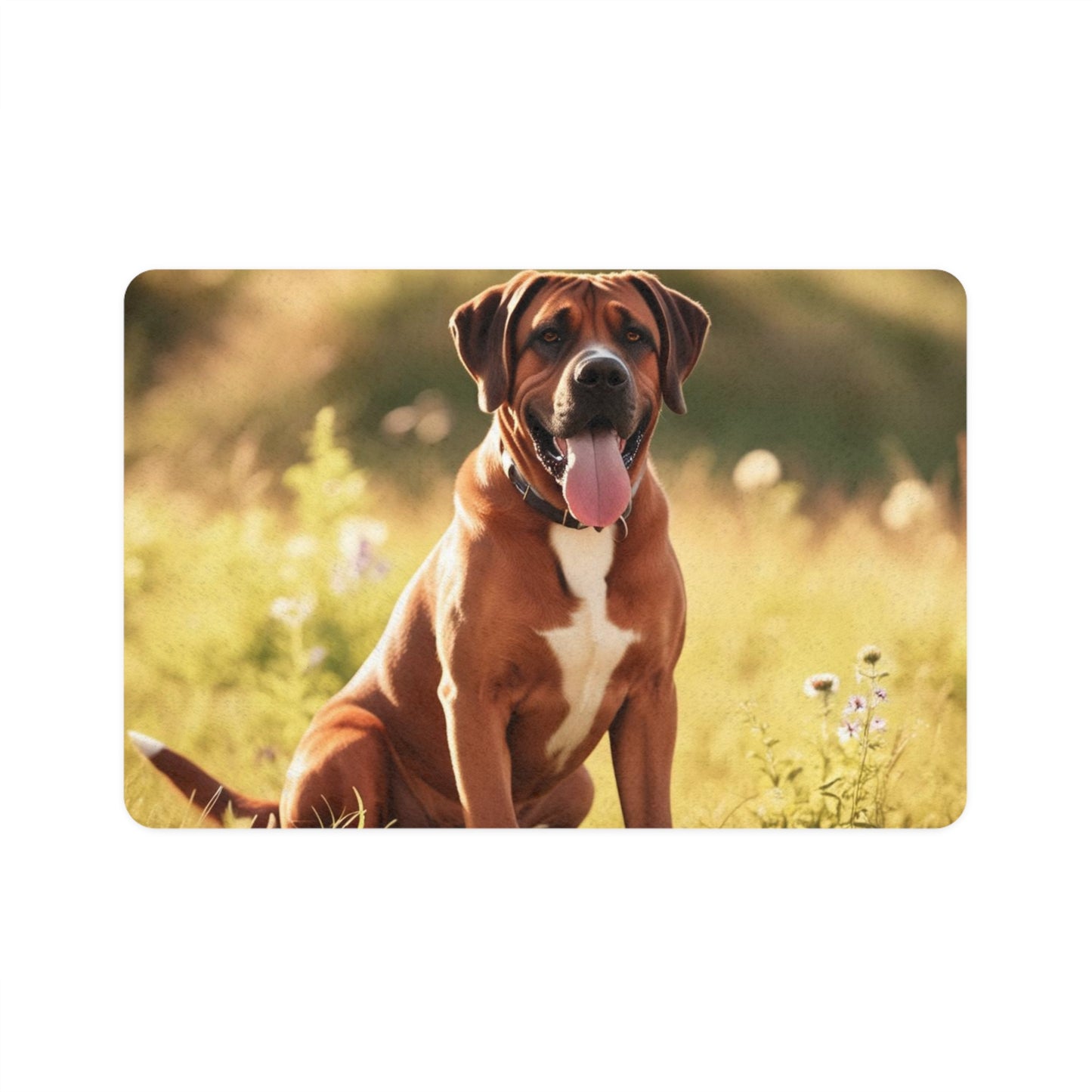 Pet Food Mat (12x18) - Dogue de Bordeaux