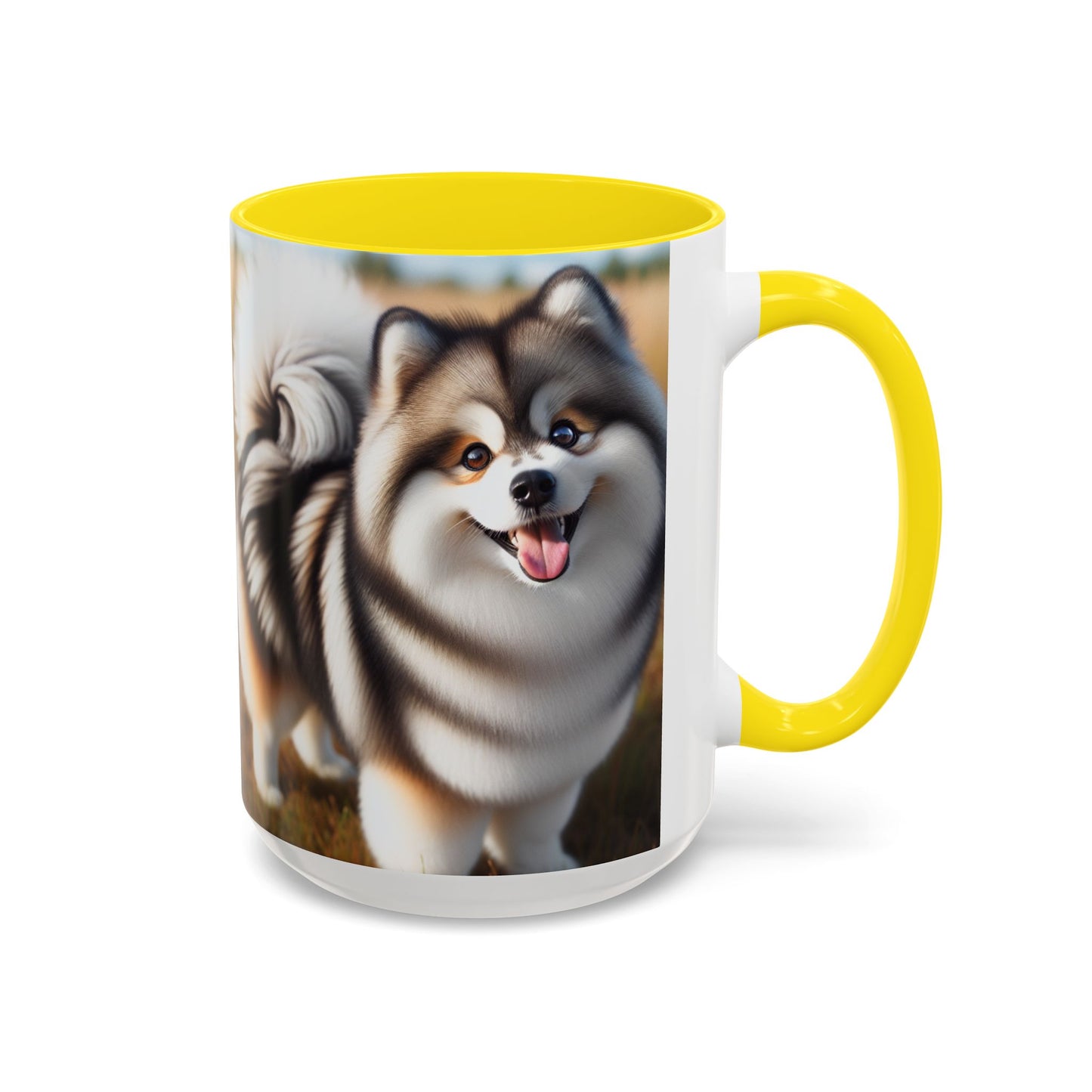 Taza de café con detalles de Pomsky: el regalo perfecto para los amantes de los perros