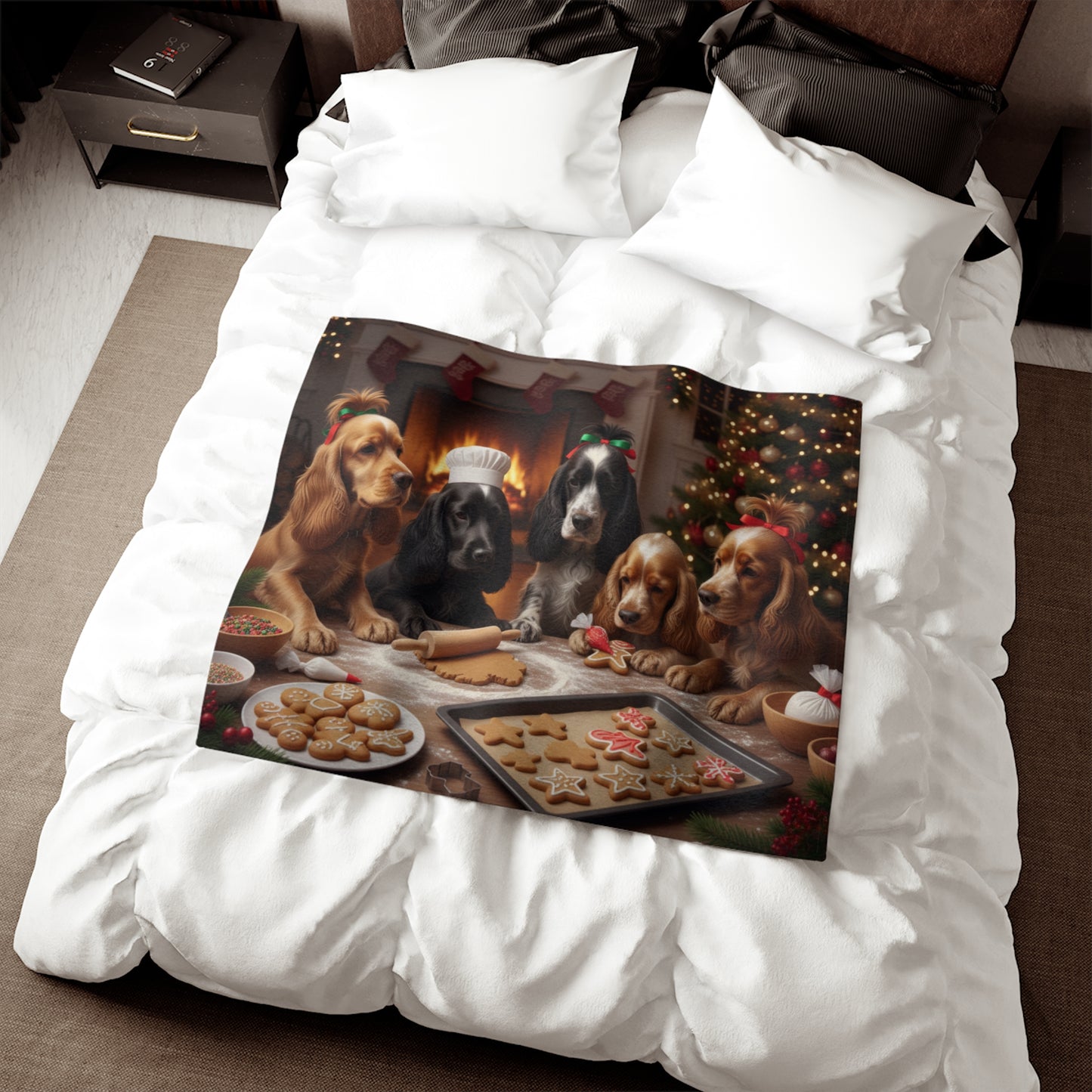Baking Holiday Treats Blanket