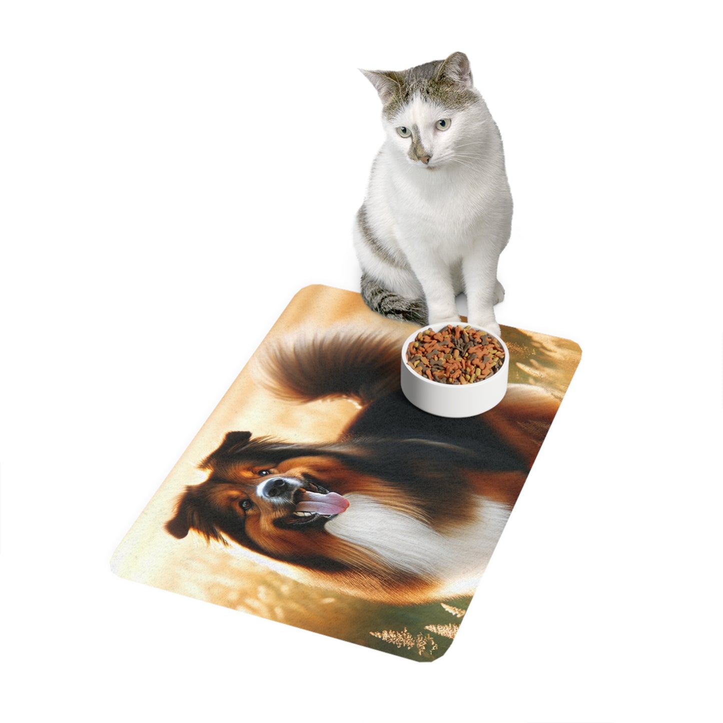 Pet Food Mat (12x18) - Bohemian Shepherd