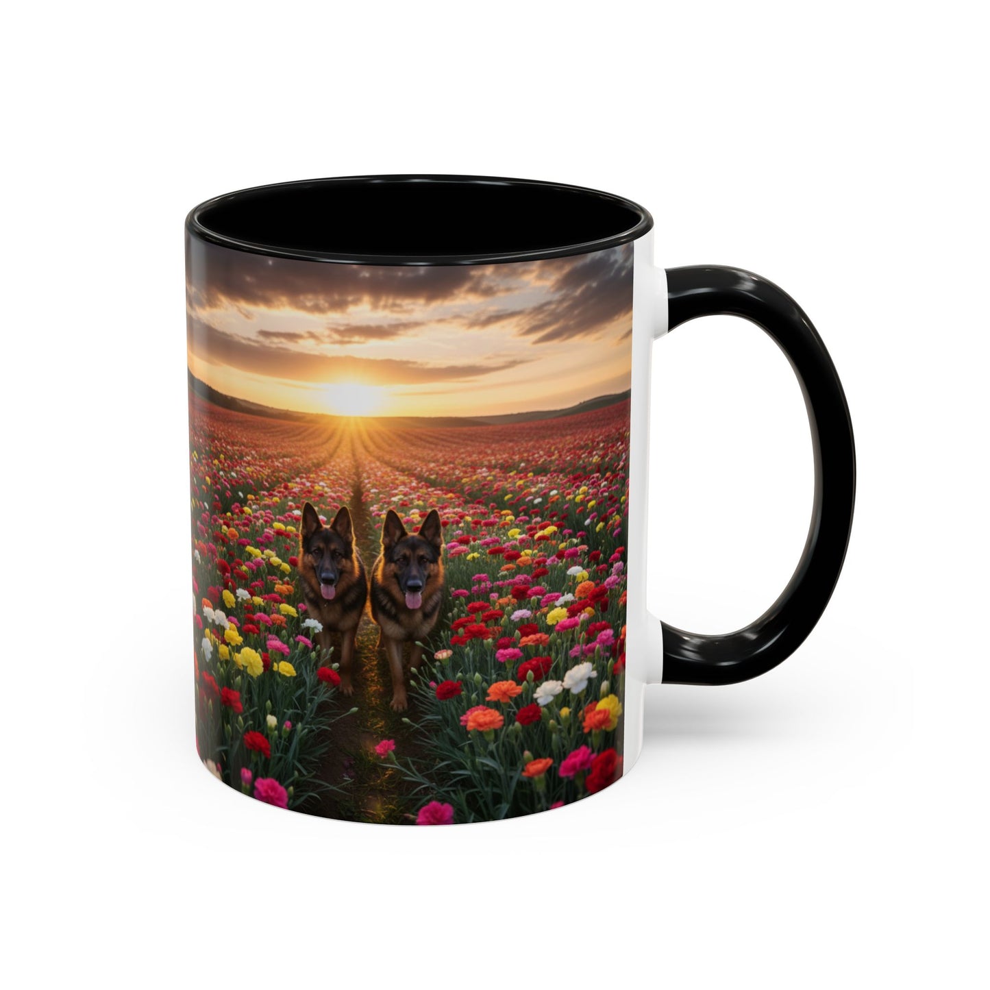 Taza de café con detalles de pastor alemán: el regalo perfecto para los amantes de los perros