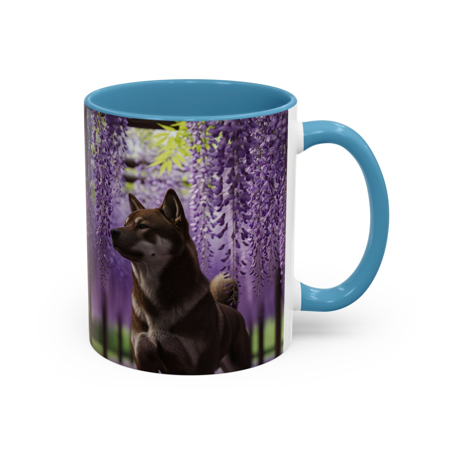 Mug à café Shikoku Accent - Cadeau idéal pour les amoureux des chiens