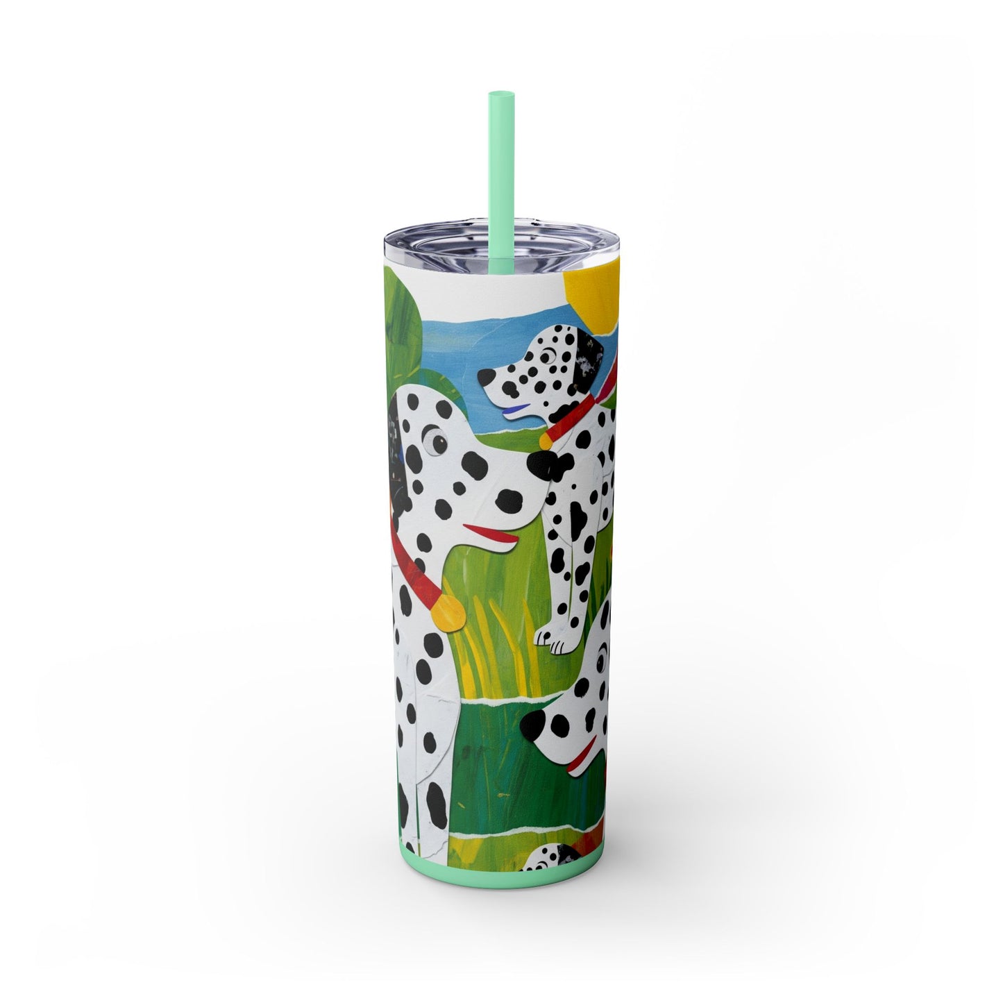 Gobelet isotherme Dalmatien avec paille, 590 ml