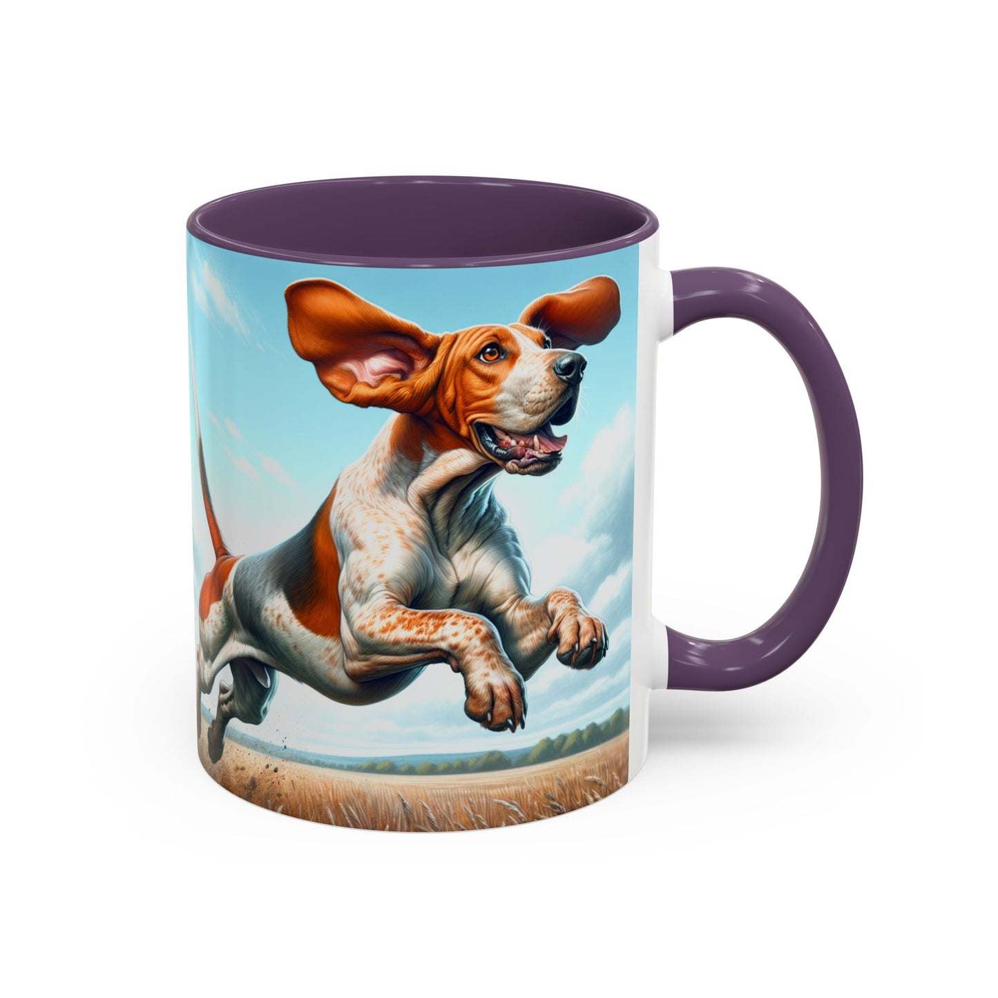 American English Coonhound Accent Coffee Mug - Perfect Gift for Dog Lovers