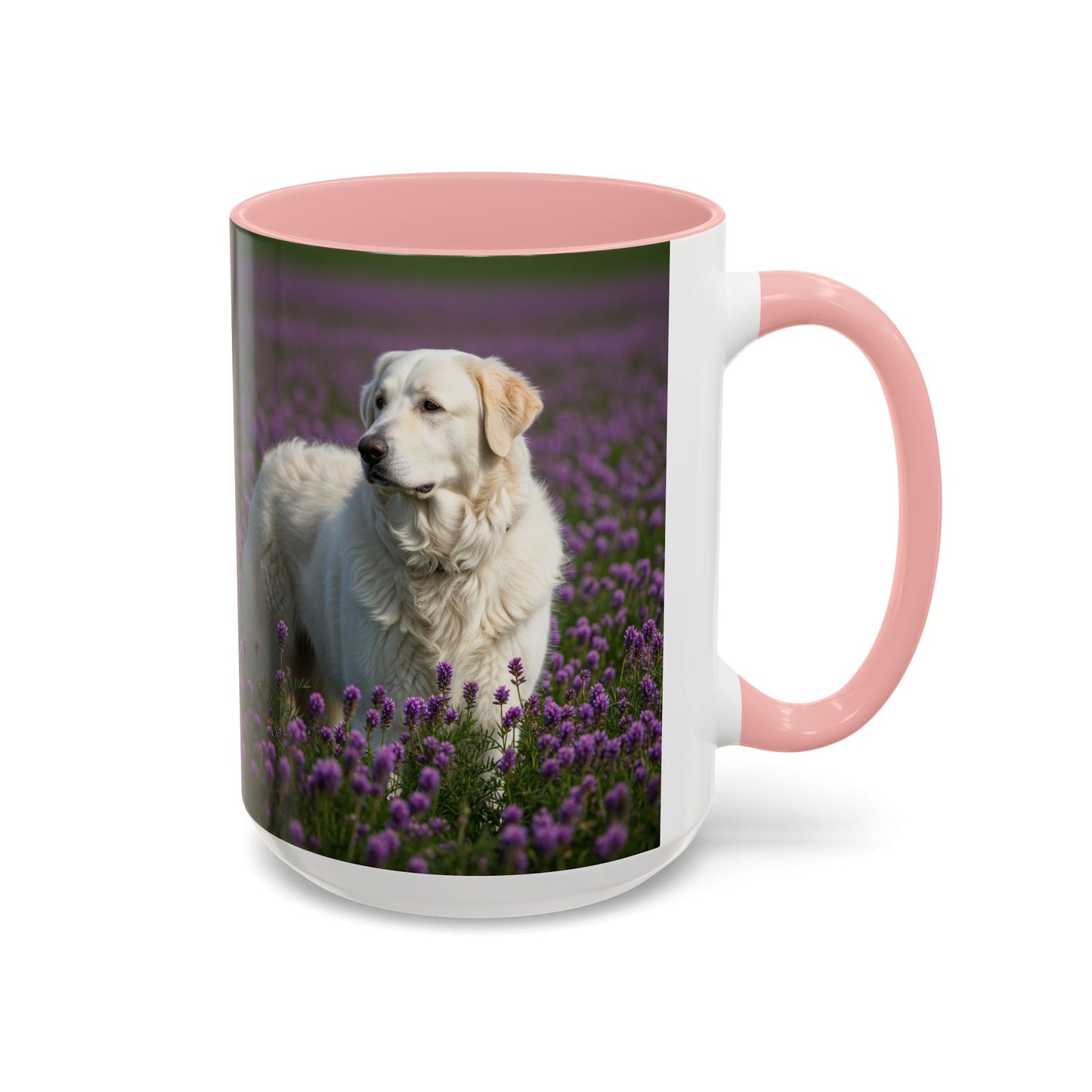 Taza de café con acento Kuvasz: regalo perfecto para los amantes de los perros