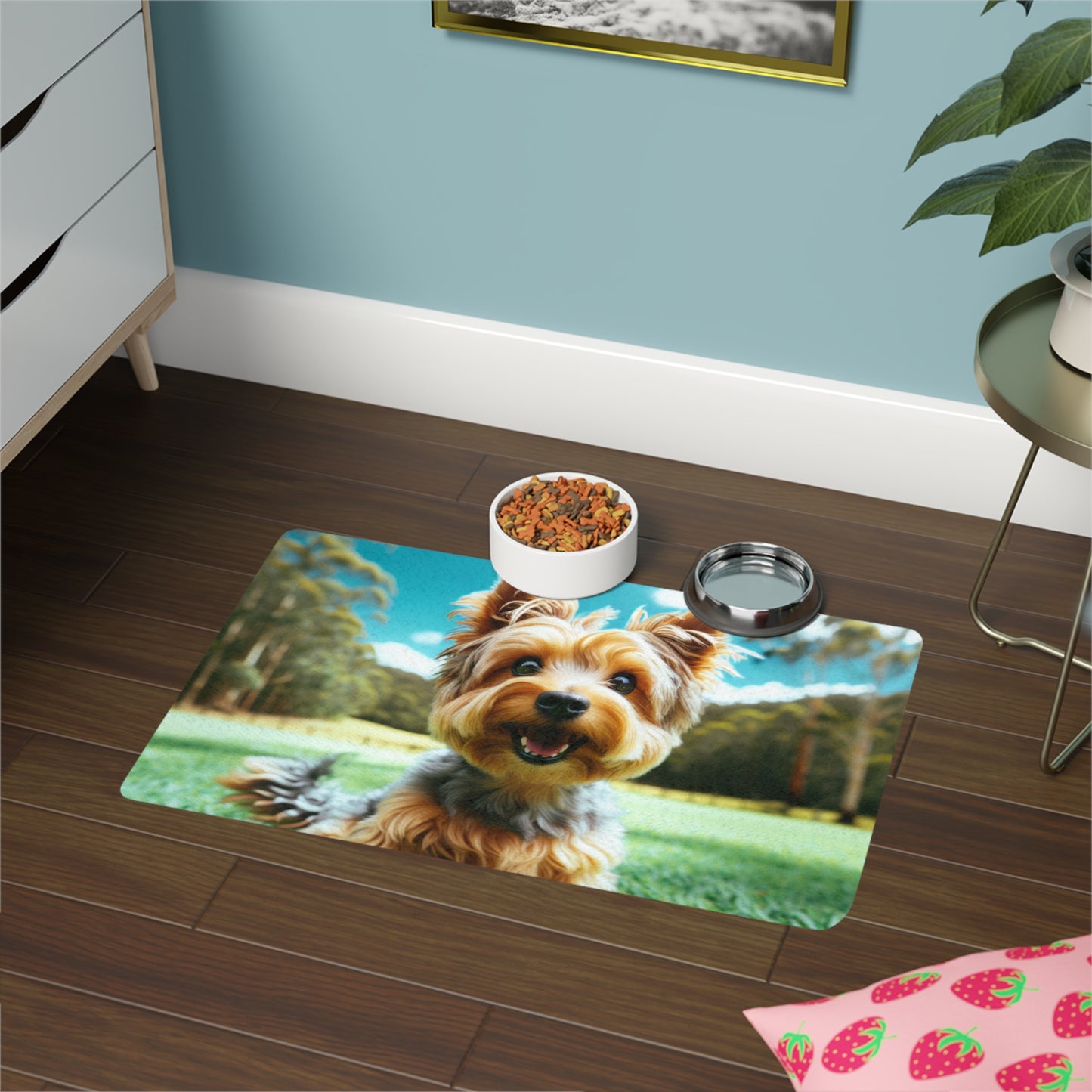 Pet Food Mat (12x18) - Australian Terrier