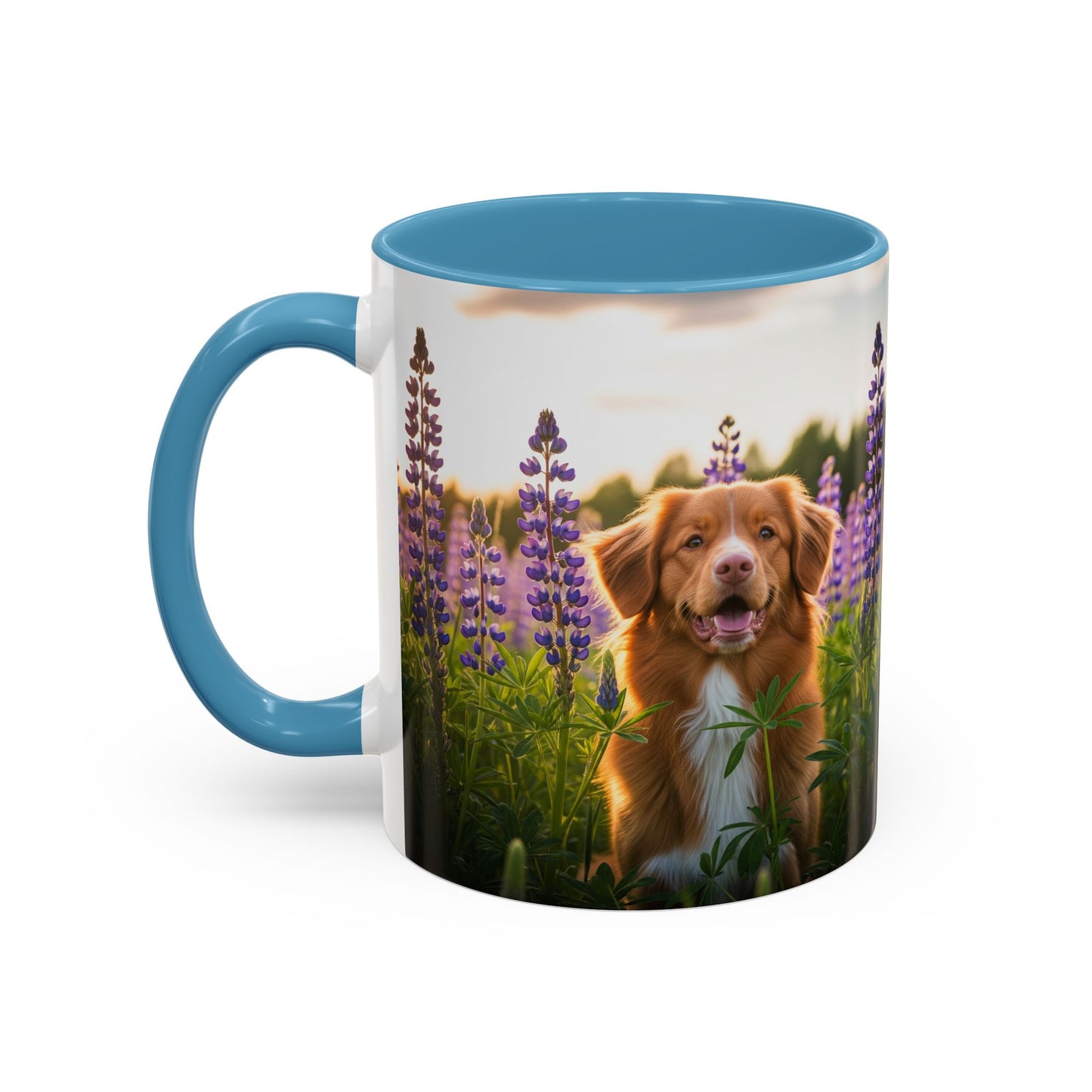 Taza de café con diseño de retriever de Nueva Escocia: el regalo perfecto para los amantes de los perros.
