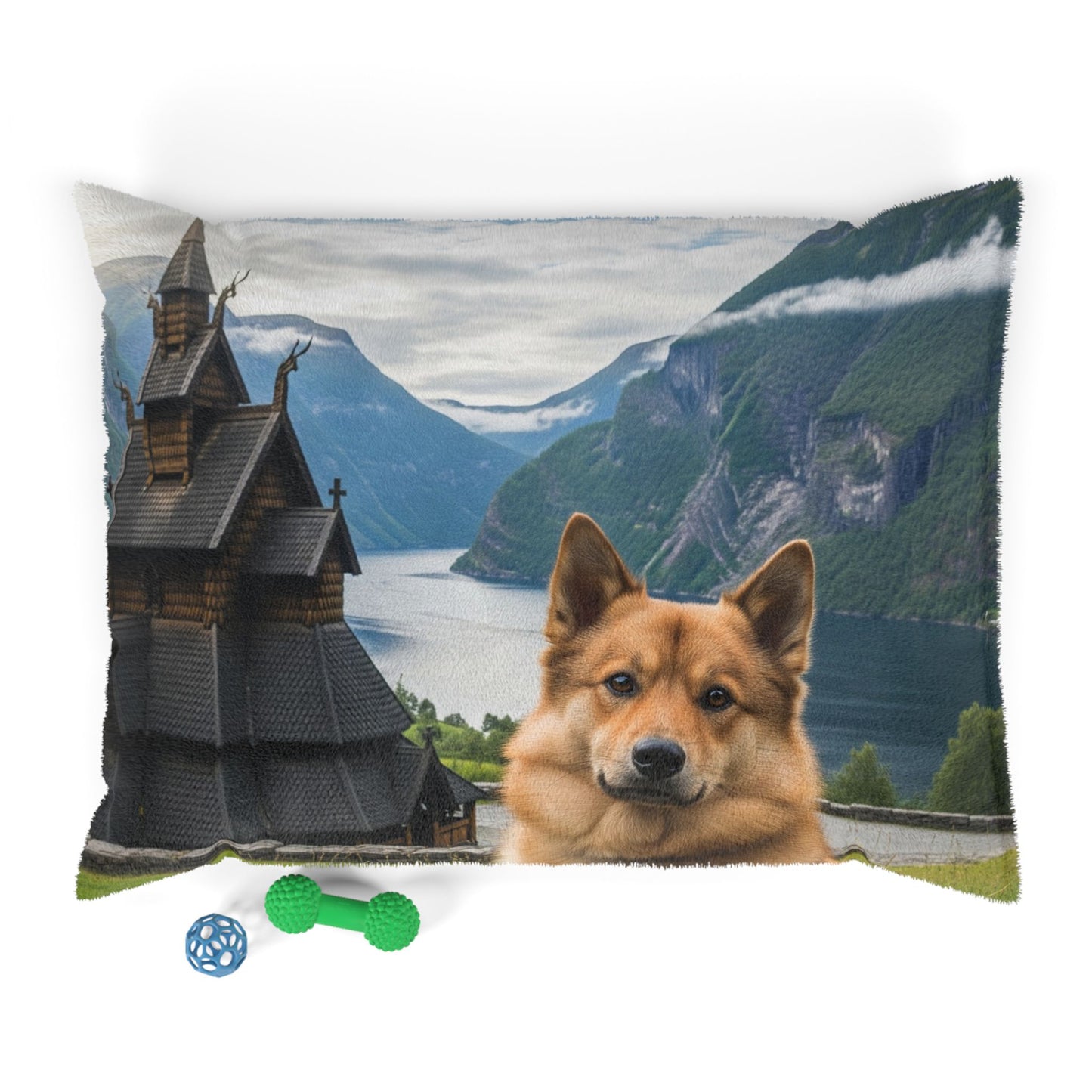 Norwegian Buhund Pet Bed
