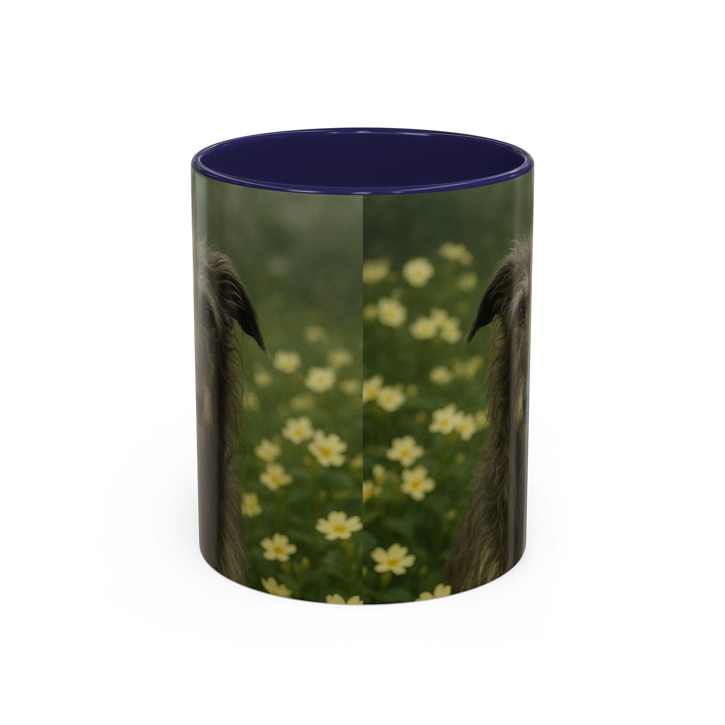 Scottish Deerhound Accent Coffee Mug - Perfect Gift for Dog Lovers