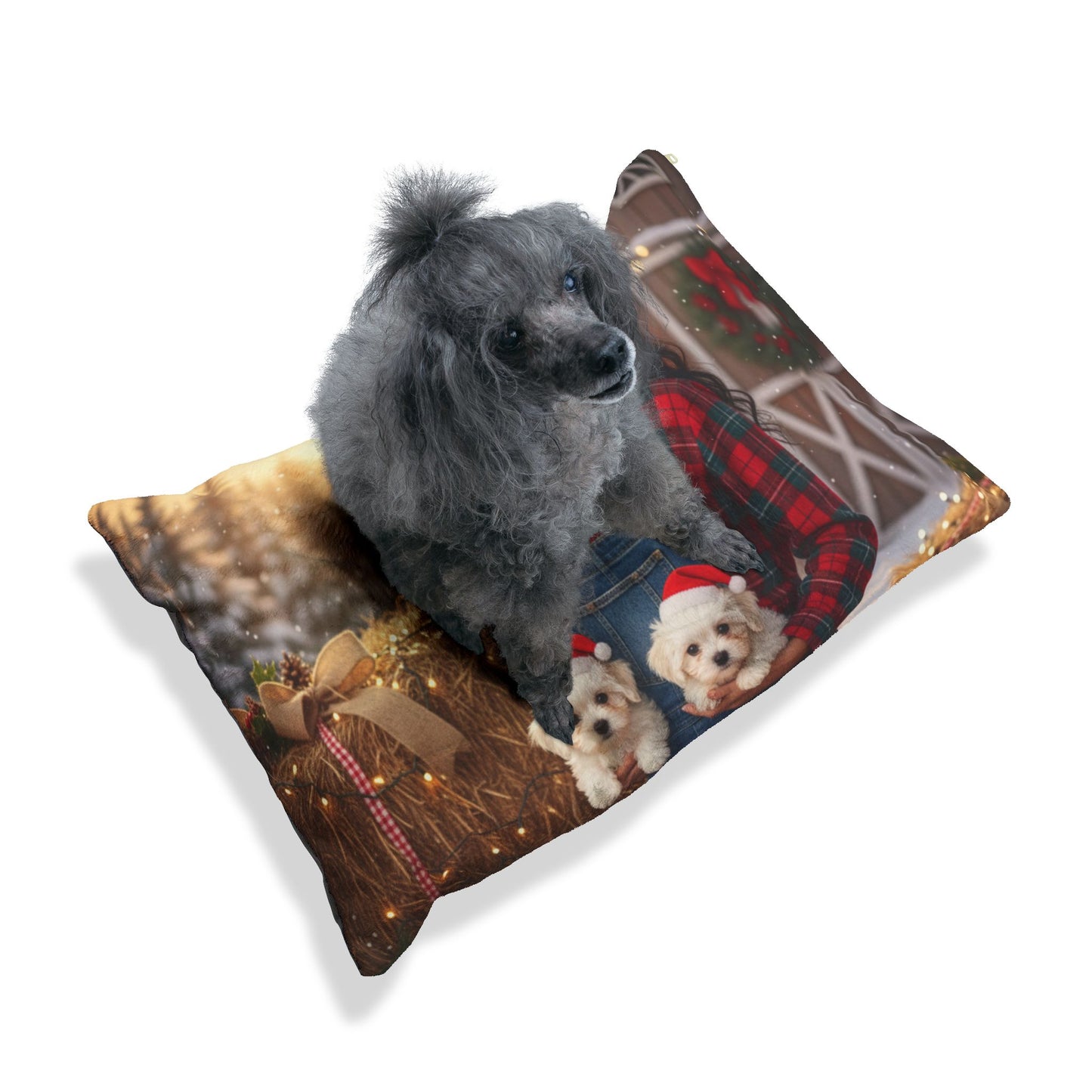 Holiday Farmhouse Pet Bed