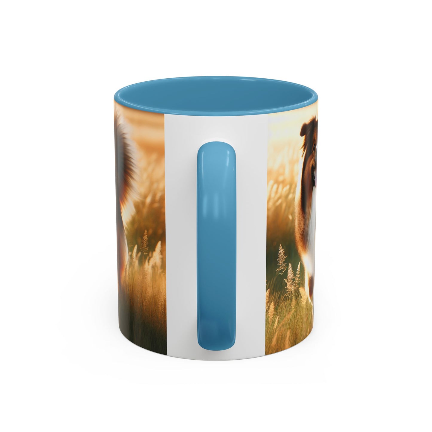 Bohemian Shepherd Accent Coffee Mug - Perfect Gift for Dog Lovers