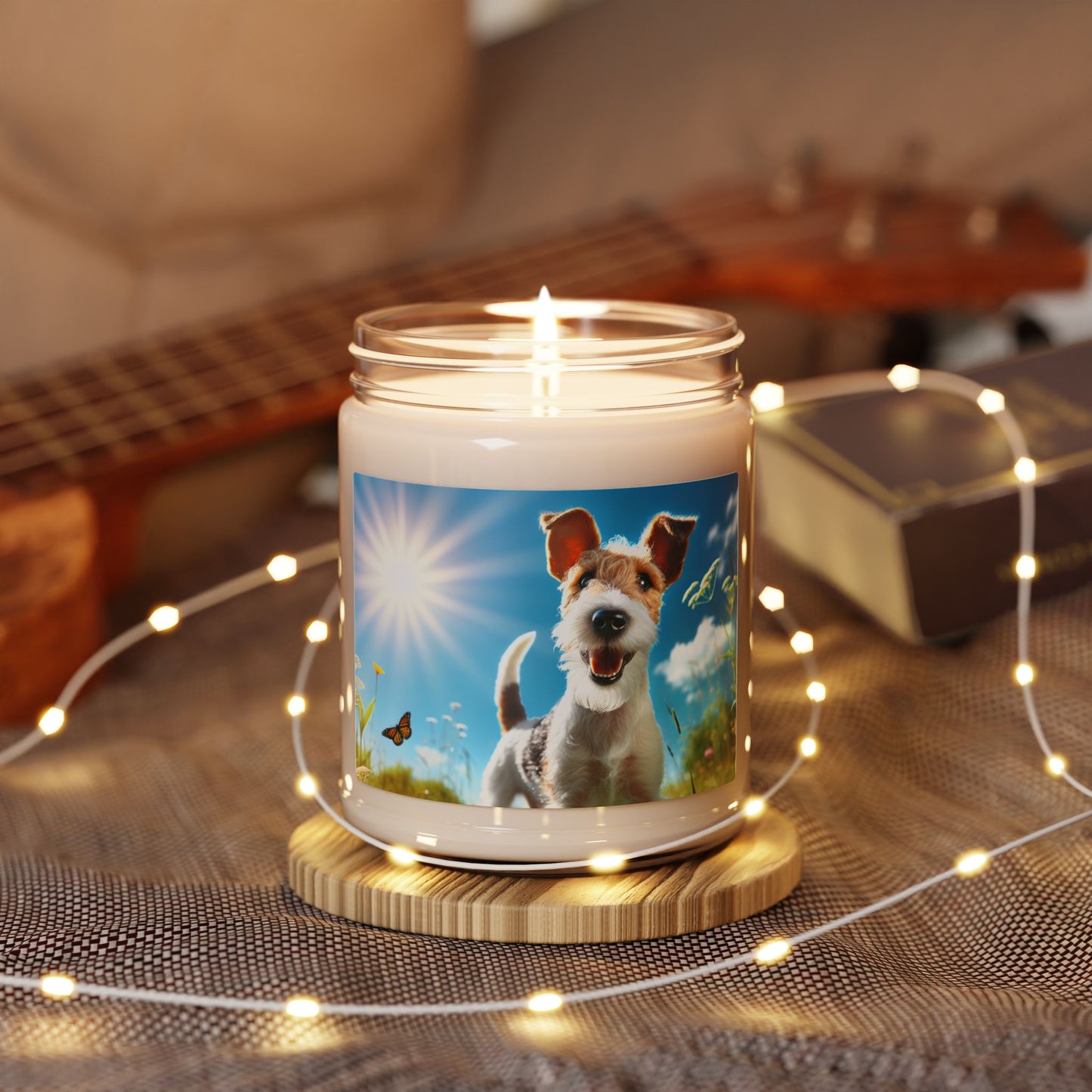 Fox Terrier- Scented Soy Candle, 9oz