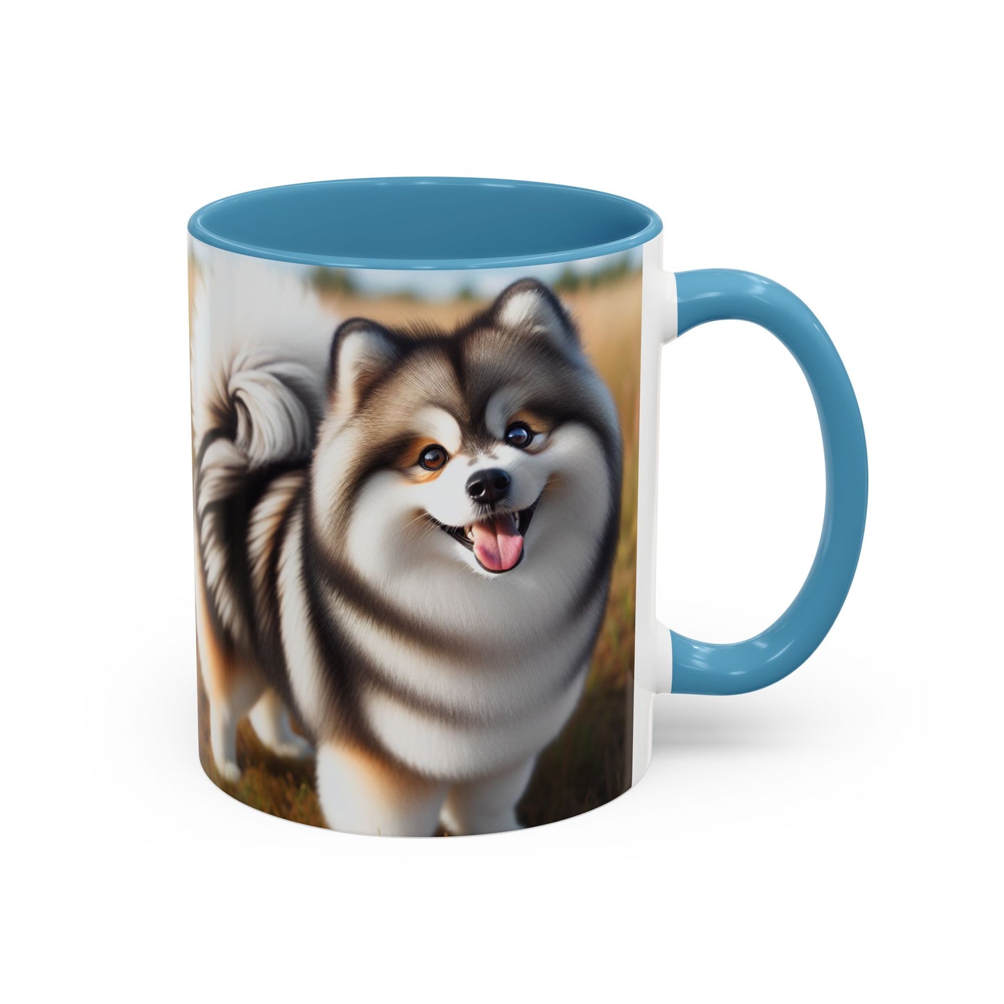 Taza de café con detalles de Pomsky: el regalo perfecto para los amantes de los perros