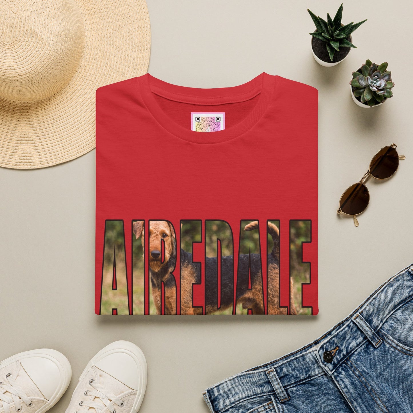 Airedale Terrier Tee Shirt