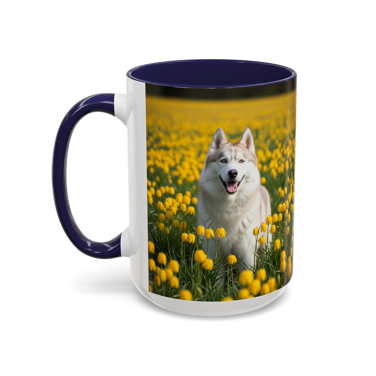 Mug à café avec motif Husky de Sibérie - Le cadeau idéal pour les amoureux des chiens