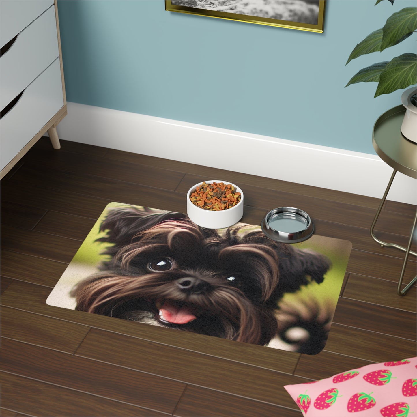 Pet Food Mat (12x18) - Affenpinscher