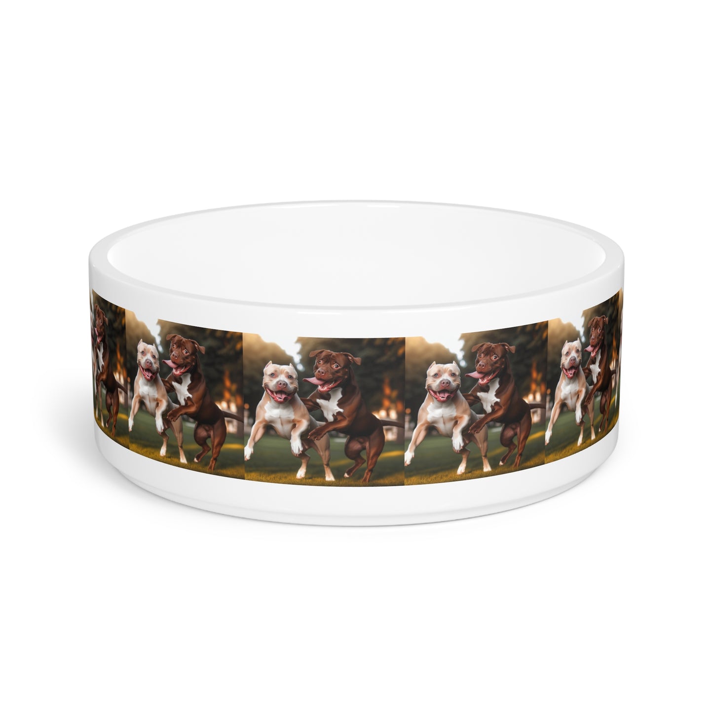 Pitbulls Pet Bowl