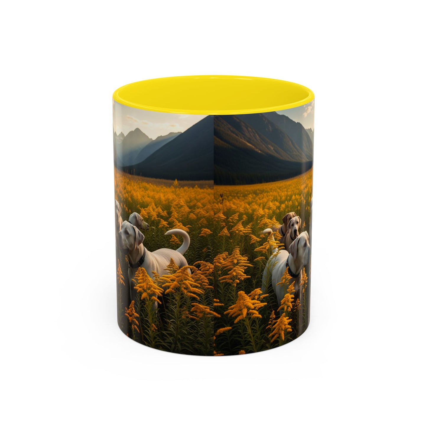 Taza de café con detalles de Mountain Cur: el regalo perfecto para los amantes de los perros