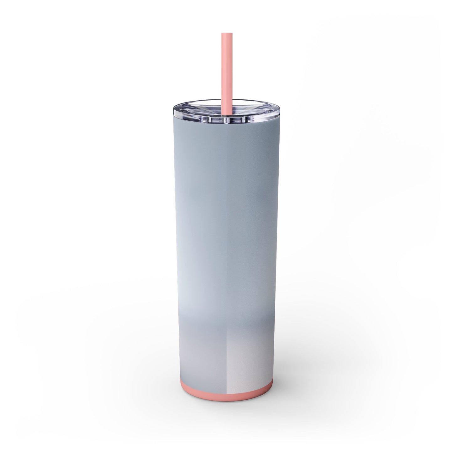 Miniature Bull Terrier Tumbler with Straw, 20oz