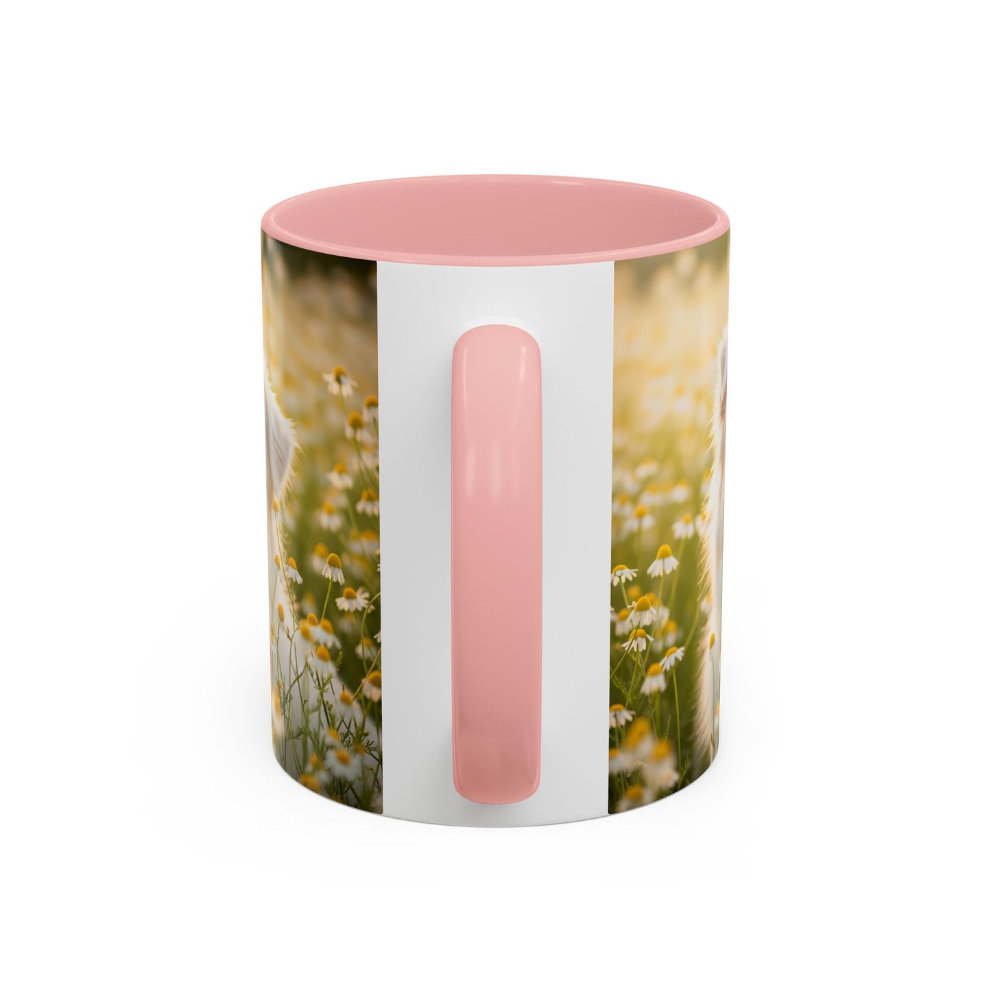 Russkaya Tsvetnaya Bolonka Accent Coffee Mug - Perfect Gift for Dog Lovers