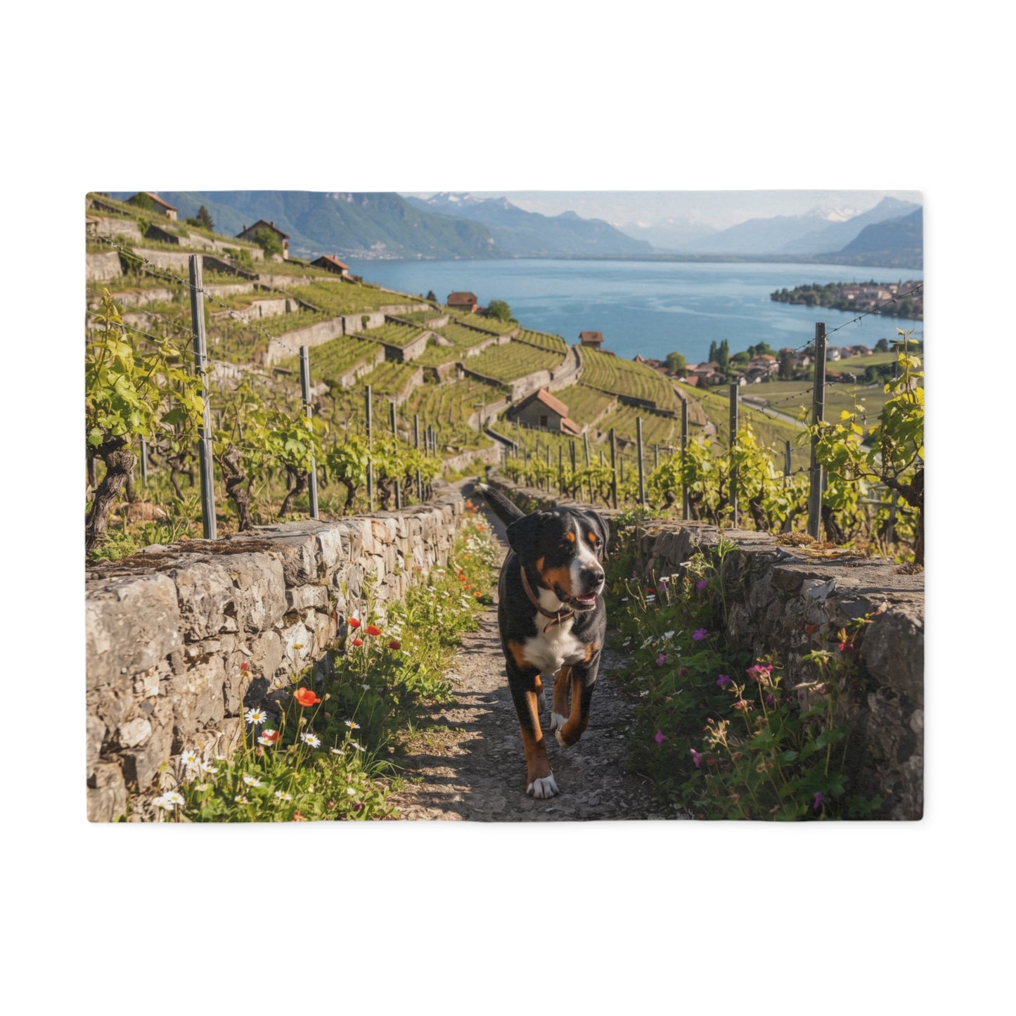 Greater Swiss Mountain Dog Blanket