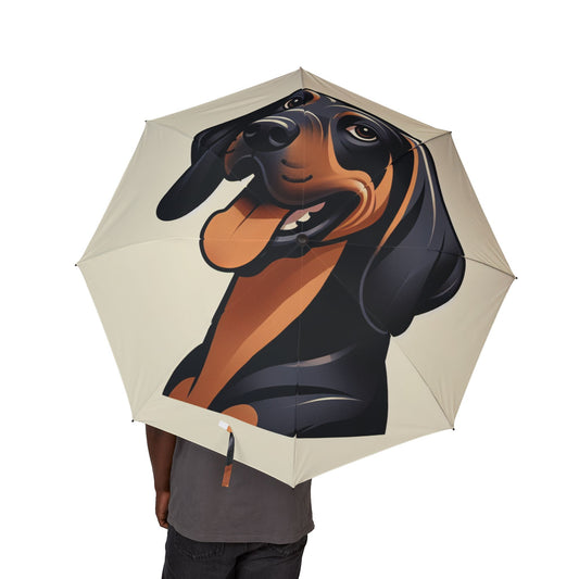 Hanoverian Scenthound Semi-Automatic Foldable Umbrella